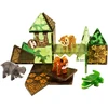 „Magna-Tiles“ – džiunglių gyvūnų rinkinys, 25 vnt. (90222)