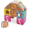 Magna Tiles - „microMAGS“ meduolinių namelių 24 dalių kelioninis rinkinys (90492)