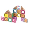 Magna Tiles - „microMAGS“ meduolinių namelių 24 dalių kelioninis rinkinys (90492)