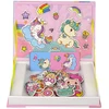 Lean Toys Magnetinių galvosūkių knyga-dėlionė Vienaragiai Color Day