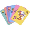 Lean Toys Magnetinių galvosūkių knyga-dėlionė Vienaragiai Color Day