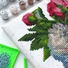 Malowanie Paveikslas skaičiais + deimantinis siuvinėjimas 2 viename 5D rinkinys 40x50 cm