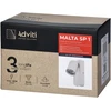 Orno MALTA SP 1, sieninis-lubinis šviestuvas, GU10, maks. 12 W, IP20, baltas, stačiakampis cokolis