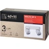 Orno MALTA SP 2, sieninis-lubinis šviestuvas, GU10, maks. 2x12W, IP20, juodas