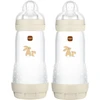 MAM – „Easy Start“ buteliukas nuo dieglių – neutralus – 320 ml, 2 vnt.