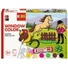 Marabu - Fun Fancy Pony Ranch dažai 6x25ml + motyvas (822505)