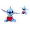 Maskotka Disney Stitch talismanas su širdele, 50 cm, originalus