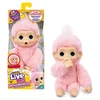 Maskotka Interaktyvus pliušinis žaislas „Little Live Pets“ – mini beždžionėlė Luna Lemon