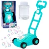 Lean Toys Mėlyna burbulų žoliapjovė su rankena