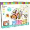 Lean Toys Žaidimų kilimėlis Konig Kids su kamuoliukais