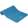 Gimnastikos kilimėlis jogai, pilatesui, fitnesui, 183x61cm, storis 1cm, NBR medžiaga, mėlyna, REBEL ACTIVE