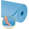 Mata Gimnastikos kilimėlis jogai, pilatesui, fitnesui, 183x61cm, 4mm storio, TPE medžiaga, mėlynas, REBEL ACTIVE