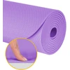 Mata Gimnastikos kilimėlis jogai, pilatesui, fitnesui, 183x61cm, 4mm storio, TPE medžiaga, violetinė, REBEL ACTIVE