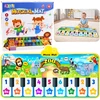 Lean Toys Muzikinis kilimėlis 126 x 46 cm