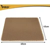 Litter box mat 60x45cm - beige Purlov