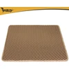 Litter box mat 60x45cm - beige Purlov