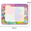 Mata Vandens kilimėlis tapybai vandeniu xxl 100x80 cm + žymeklis - princesės d079