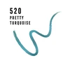„Max Factor“ akių kontūro pieštukas MP Wow Liner, 520 Pretty Turquoise