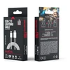 Maxlife MXUC-06 laidas USB-C – Lightning 1,0 m 20W pilkas nailoninis