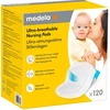 Medela - itin kvėpuojantys įklotai liemenims - 120 vnt.