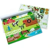 MELISSA & DOUG Daugkartinio naudojimo lipdukų knygelė „Gyvūnai ir jų namai“