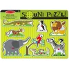 Melissa Doug - Dėlionė su garsais zoologijos sodo gyvūnams (50215)