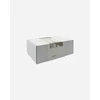 „Meraki“ dovanų dėžutė su krepšeliu, indų šluoste, kempine ir universaliu valikliu – smėlio/baltos spalvos – 1000 ml, 32 x 23 x 13,5 cm