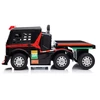 Lean Cars Vienvietis elektromobilis su priekaba Mercedes-Benz Axor XMX622, raudonas