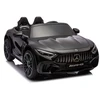 Dvivietis vaikiškas elektromobilis Lean Cars Mercedes AMG SL63, juodas