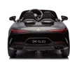 Dvivietis vaikiškas elektromobilis Lean Cars Mercedes AMG SL63, juodas