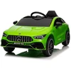 Lean Cars Akumuliatorinis automobilis Mercedes CLA 45s AMG Žalias 4x4