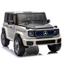 Lean Cars Vienvietis vaikiškas elektromobilis Mercedes EQG 4x4, baltas