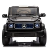 Lean Cars Akumuliatorinis automobilis vaikams Mercedes EQG 4x4, juodos spalvos