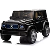 Lean Cars Akumuliatorinis automobilis vaikams Mercedes EQG 4x4, juodos spalvos