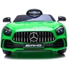 Vienvietis vaikiškas elektromobilis Mercedes GTR Lean Cars, žalias