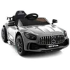 Lean Cars Vienvietis vaikiškas elektromobilis Mercedes GTR, sidabrinis