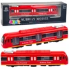 Lean Toys Metro traukinys raudonas