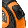 Miara Plieninė matavimo juosta 10 m x 25 mm, automatinis užraktas, du stabdymo mygtukai