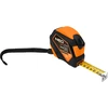 Miara Plieninė matavimo juosta 5 m x 19 mm, automatinis užraktas, stabdymo mygtukas, magnetas
