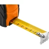 Miara Plieninė matavimo juosta 5 m x 19 mm, automatinis užraktas, du stabdymo mygtukai