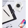 „MicroConnect“ – 4 krypčių „Schuko“, 2 USB prievadų maitinimo kubas – su 1,5 m laidu