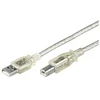 „MicroConnect“ – USB 2.0 AB kabelis, 1 m