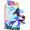 Lean Toys Sensorinė Knyga Mažyliams su Tekstūrinėmis Uodegomis