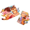 Lean Toys Minkšta edukacinė knygelė su miško gyvūnais