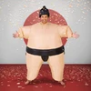 Mikamax - savaime pripučiamas sumo kostiumas