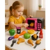 Lean Toys Vaikiška mikrobangė My Little Home su garsais ir šviesomis