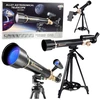 Mikroskopas Lean Toys Astronominis teleskopas 50x115 mm su trikojais