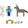 Mattel MINECRAFT PAGRINDINIŲ FIGŪRĖLIŲ 2 VNT. RINKINYS – Styvas ir Asilas