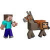 Mattel MINECRAFT PAGRINDINIŲ FIGŪRĖLIŲ 2 VNT. RINKINYS – Styvas ir Asilas