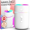 Mini automobilio oro drėkintuvas su aromatiniu difuzoriumi ir USB RGB naktine lempute - ER1165